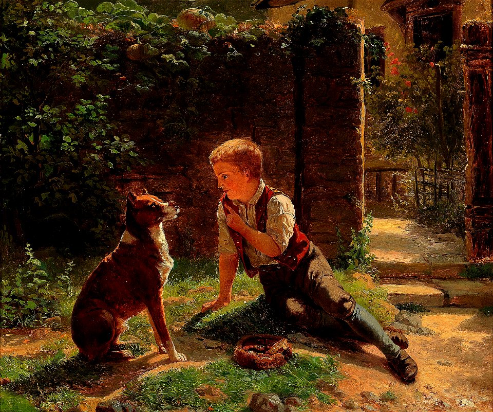 Der gelehrige Hund