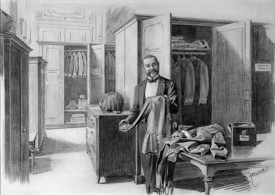 Der Kammerdiener Eugen Ketterl, von Theodor Zasche