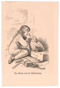 Der Knabe und der Schleiereule - Flegel sc. LCCN2017658537