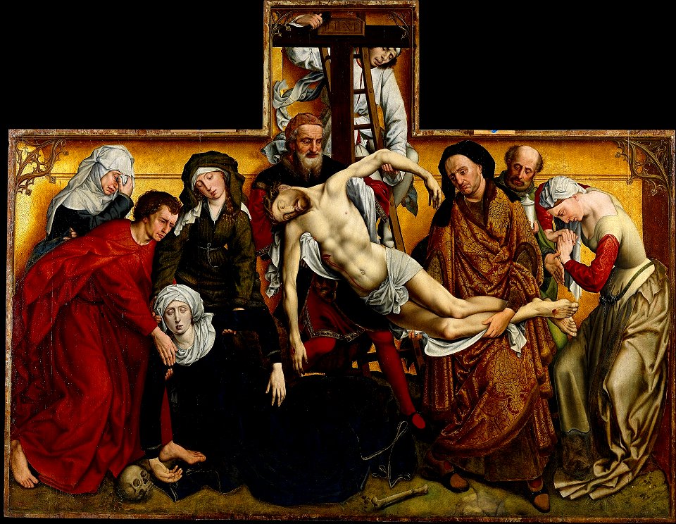 Descendimiento de la Cruz, copia del original de Roger van der Weyden (Museo del Prado)