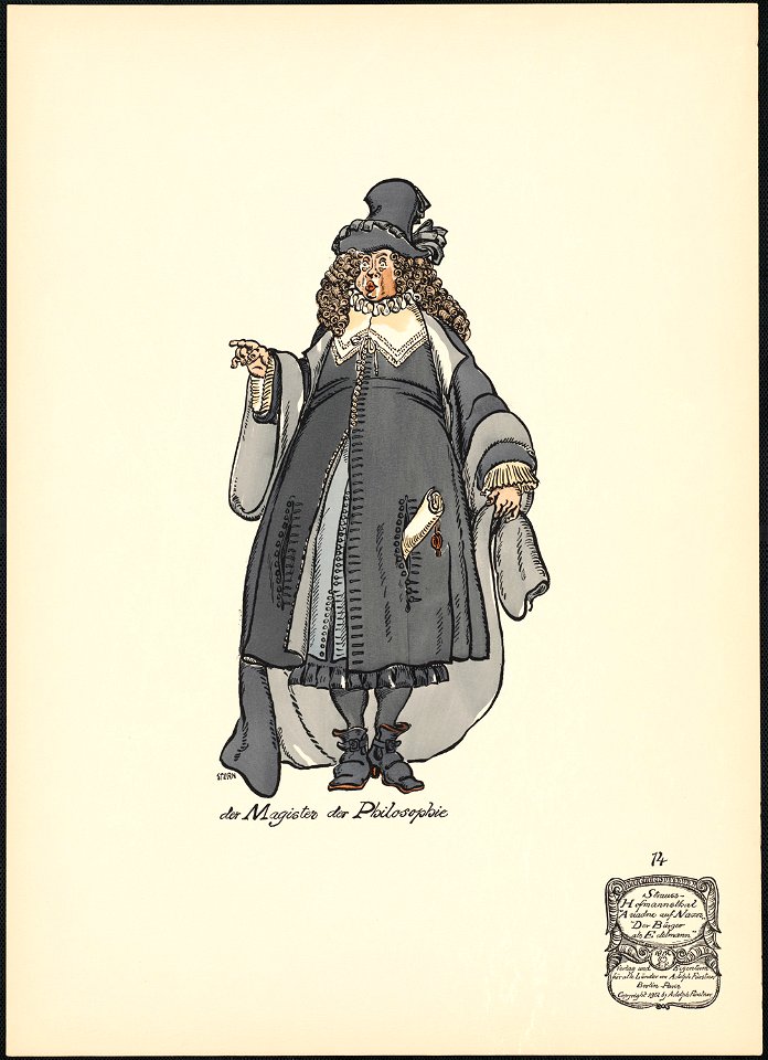 Der Magister der Philosophie (Boston Public Library)