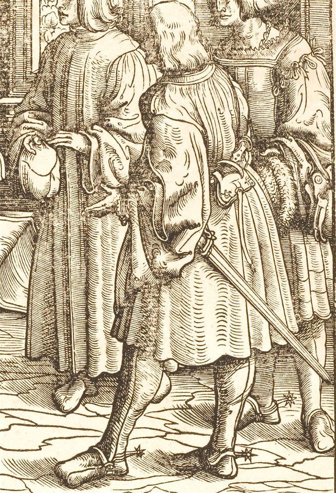 Der Weisskunig 23 Detail Knight