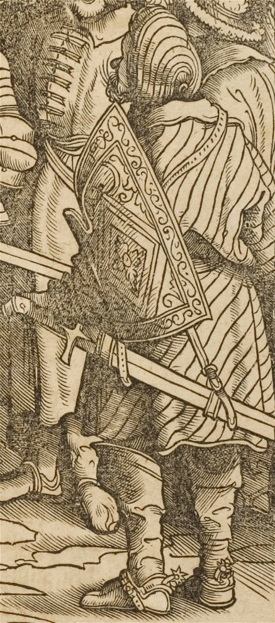 Der Weisskunig 17 Detail Hussar