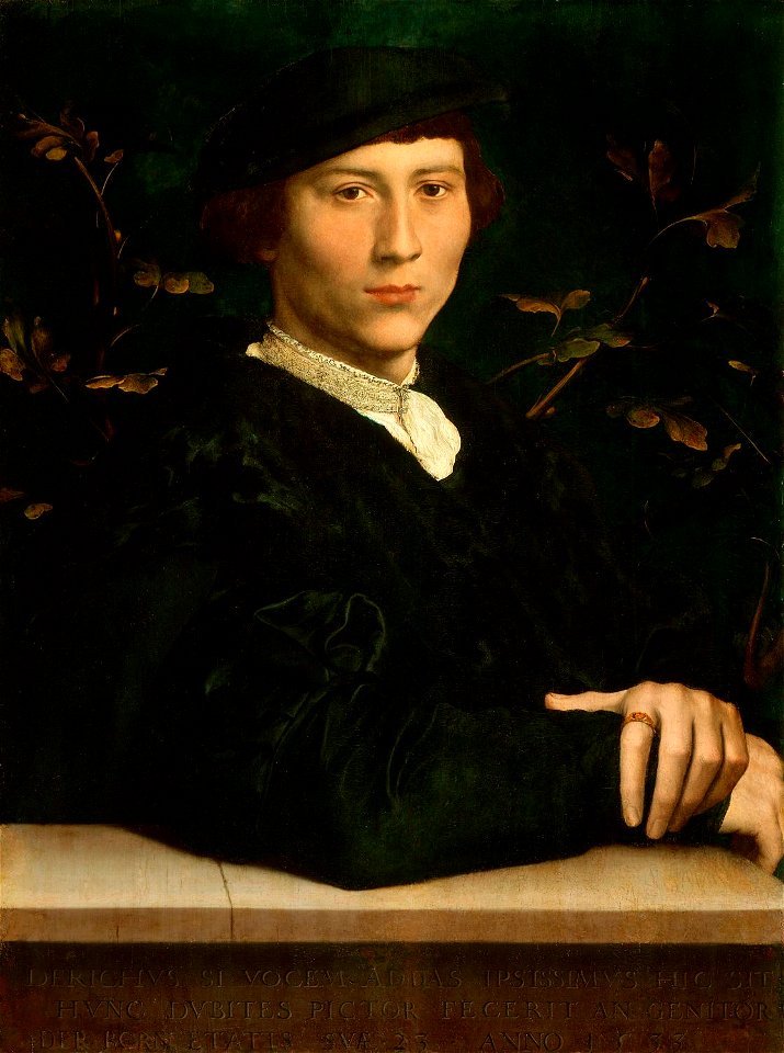 Derich Born by Hans Holbein the Younger