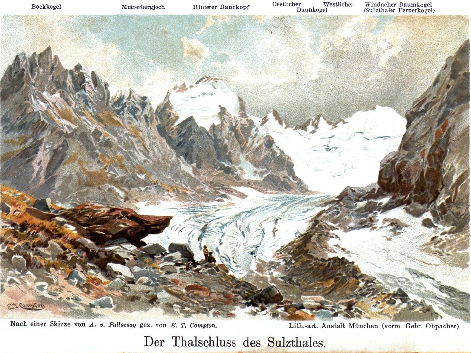 Der Thalschluss des Sulzthales