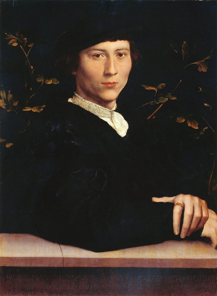 Derich Born, by Hans Holbein the Younger