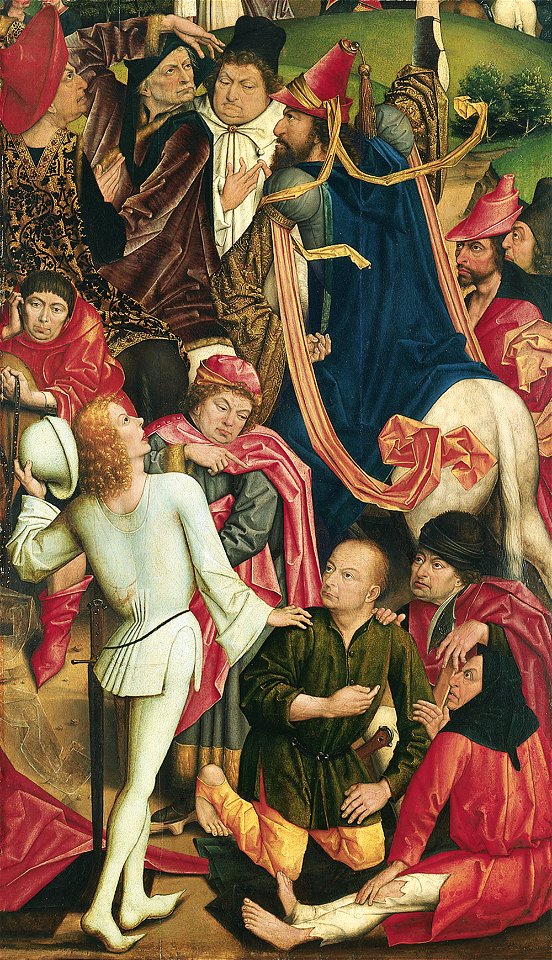 Derick Baegert - Ritter und Soldaten beim Würfelspiel um Christi Gewand