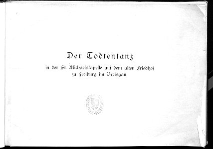 Der Todtentanz St. Michael p 002