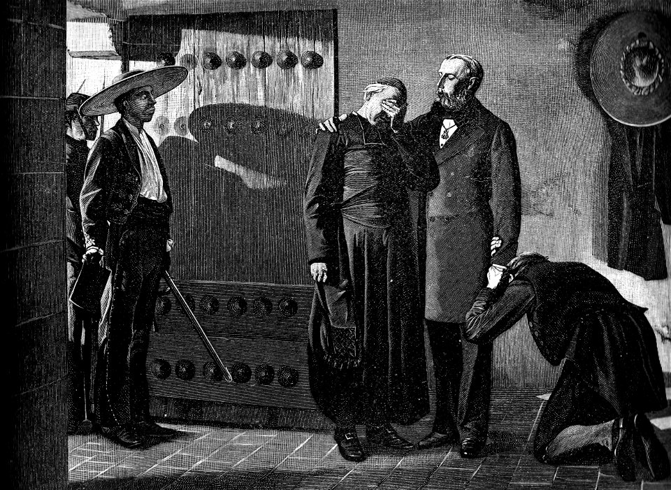 Derniers moments de l’empereur Maximilien avant son exécution