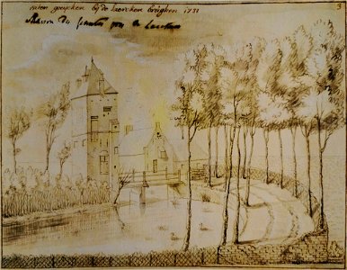 Derons, Jesuiten goeijcken bij de Laercken brughen, 1733 (privé)
