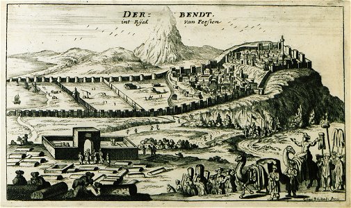 Derbendt int ruck van Persien - Peeters Jacob - 1690