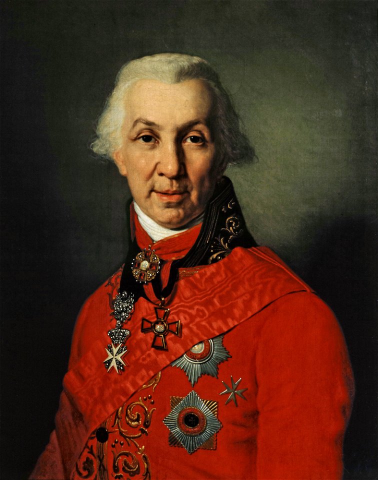 Derzhavin by Borovikovsky (1811, Pushkin museum)