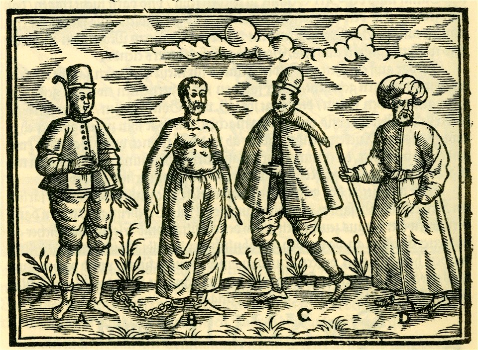 Des Gefangenen Gestalt und Kleidung - Schweigger Salomon - 1608