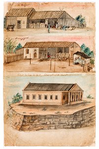 Descanso no Rio Parangava, da Coleção Brasiliana Iconográfica