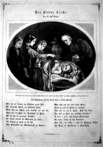 Des Kindes Leiche 1800s