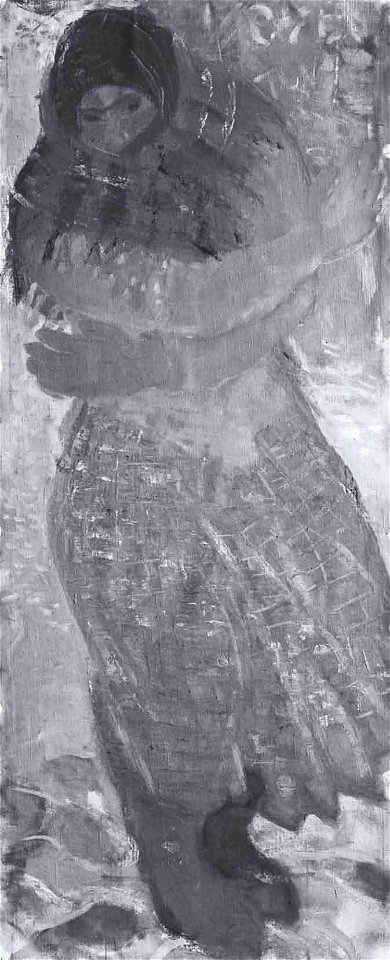 Derkovits Gyula - 1934 - Fázó asszony