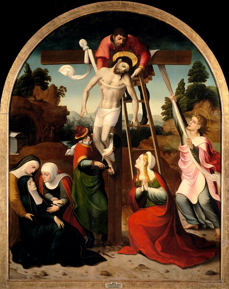 Descendimiento de la Cruz, por Juan Correa de Vivar