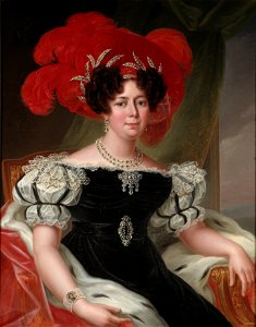 Desideria, 1781-1860, drottning av Sverige och Norge, gift med Karl XIV Johan (Fredric Westin) - Nationalmuseum - 36509. Free illustration for personal and commercial use.
