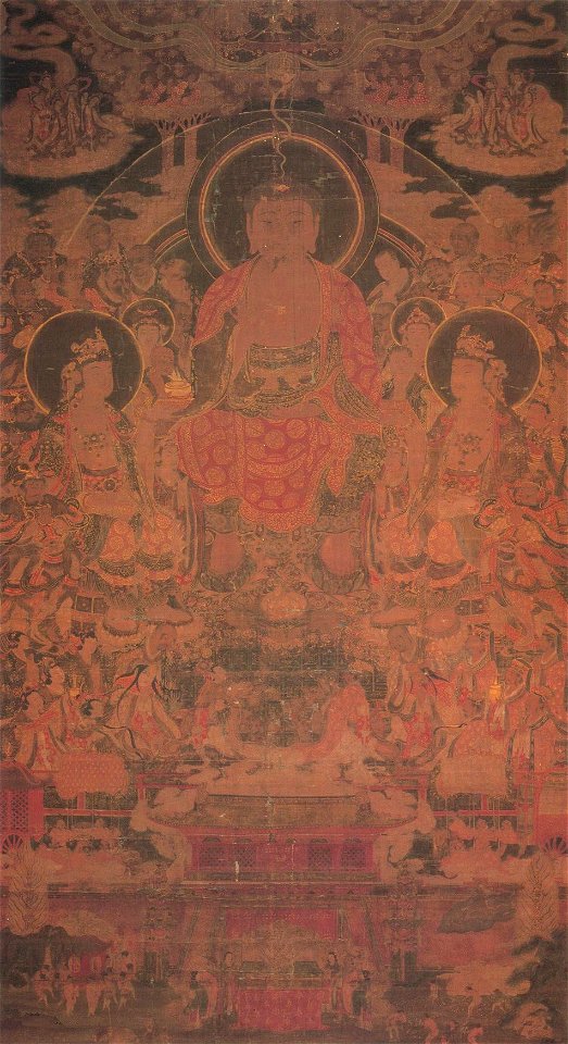 Descent of Maitreya Sutra Illustration (Chion-in)