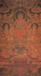 Descent of Maitreya Sutra Illustration (Chion-in)
