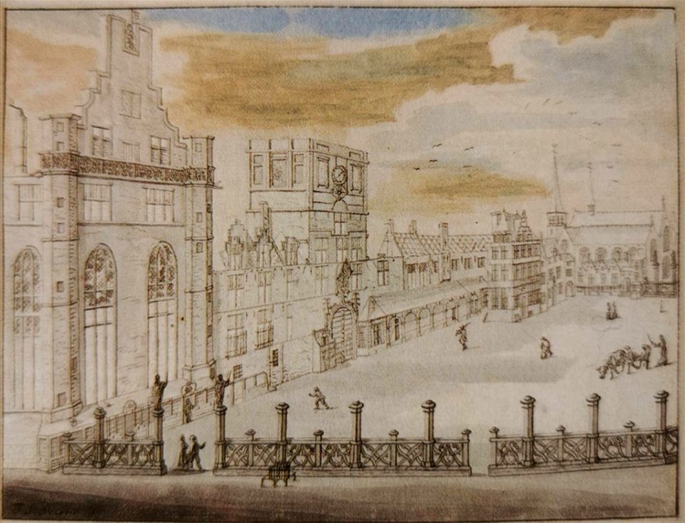Derons, Koudenbergpaleis na brand 3, ca. 1734 (MSB)