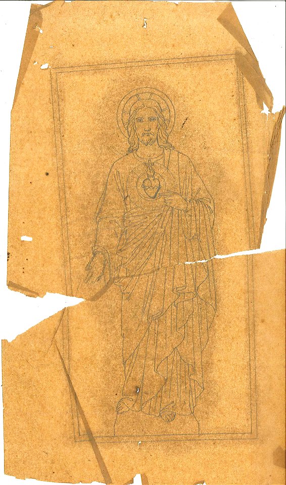 Design for a Holy Heart by Kunstwerkplaatsen Cuypers & Co. Cuypershuis 0682p