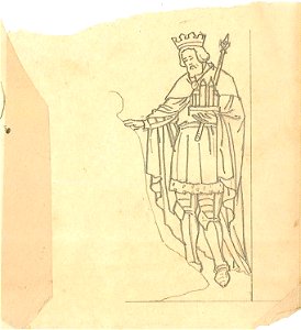 Design for a King Saint (2) by Kunstwerkplaatsen Cuypers & Co. Cuypershuis 0682r