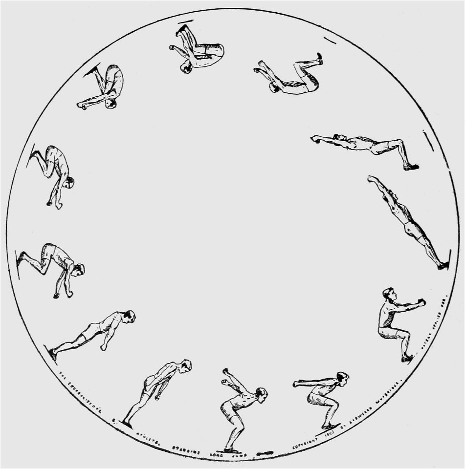 Descriptive Zoopraxography Athlete, Standing Long Jump