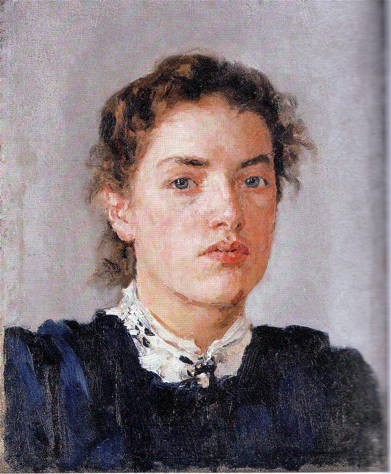 Derviz N.Y. by V.Serov (1888, priv.coll)