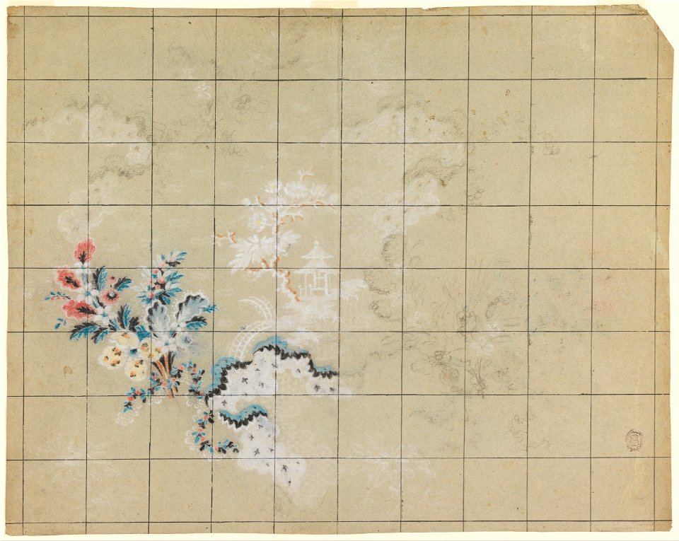 Design for Silk Brocade - Google Art Project (6712290)