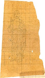 Design for a Christ Triumphant by Kunstwerkplaatsen Cuypers & Co. Cuypershuis 0682w