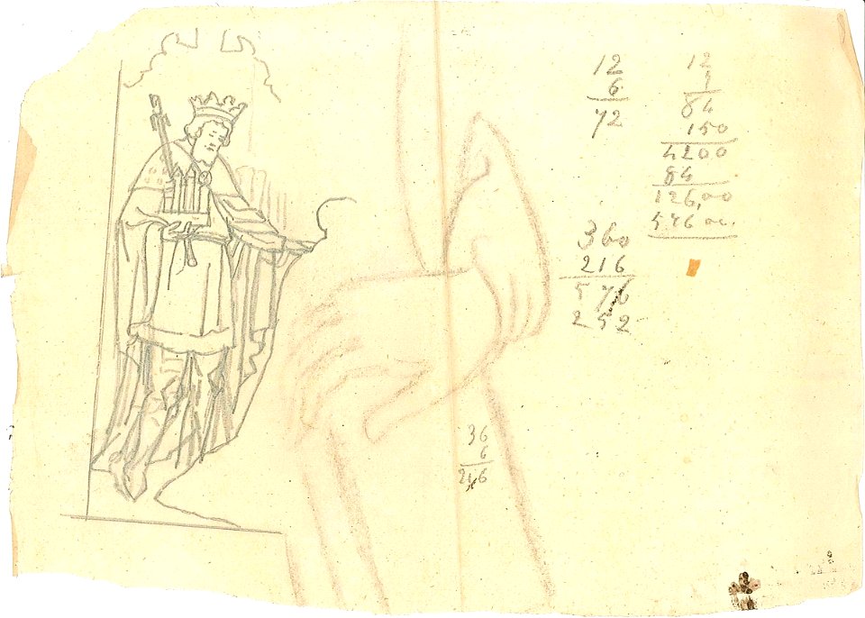 Design for a King Saint by Kunstwerkplaatsen Cuypers & Co. Cuypershuis 0682r