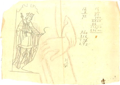 Design for a King Saint by Kunstwerkplaatsen Cuypers & Co. Cuypershuis 0682r