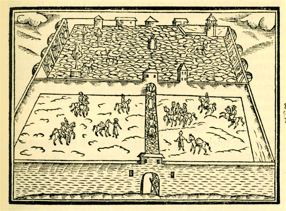 Dess Turkischen Kaysers Burg - Schweigger Salomon - 1608