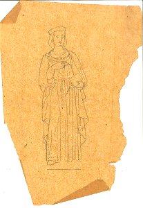 Design for a Female Writer by Kunstwerkplaatsen Cuypers & Co. Cuypershuis 0682e