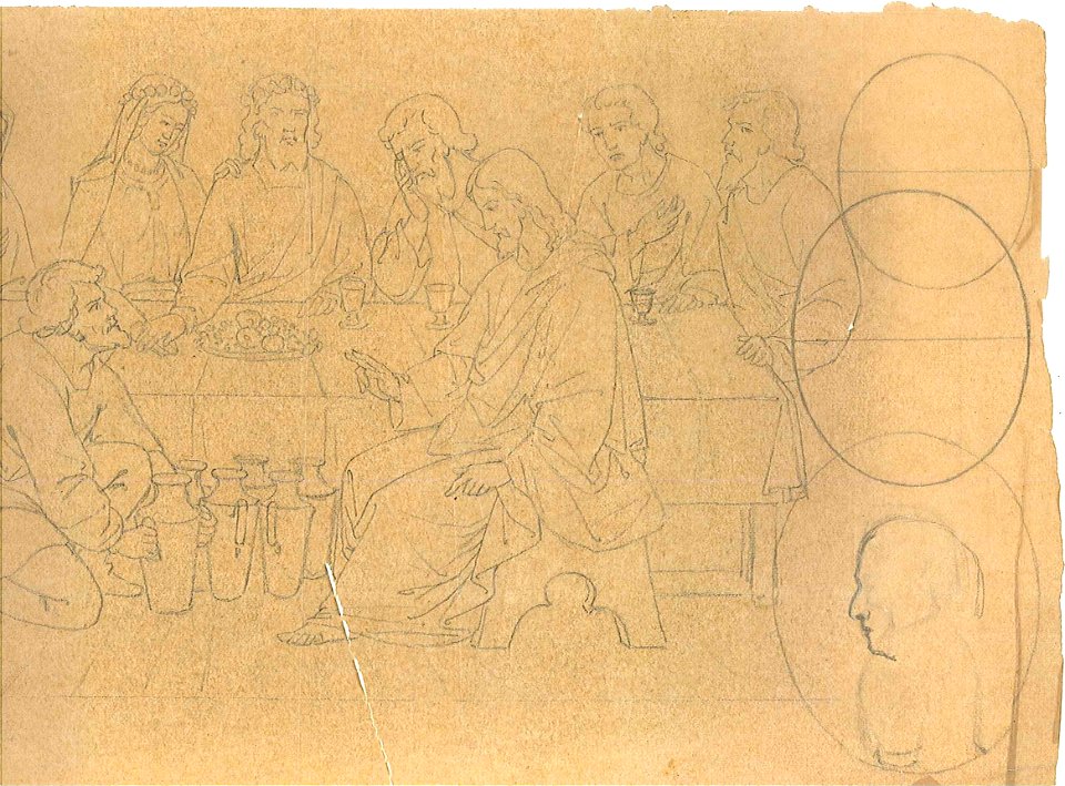 Design for a Marriage at Cana (2) by Kunstwerkplaatsen Cuypers & Co. Cuypershuis 0682w