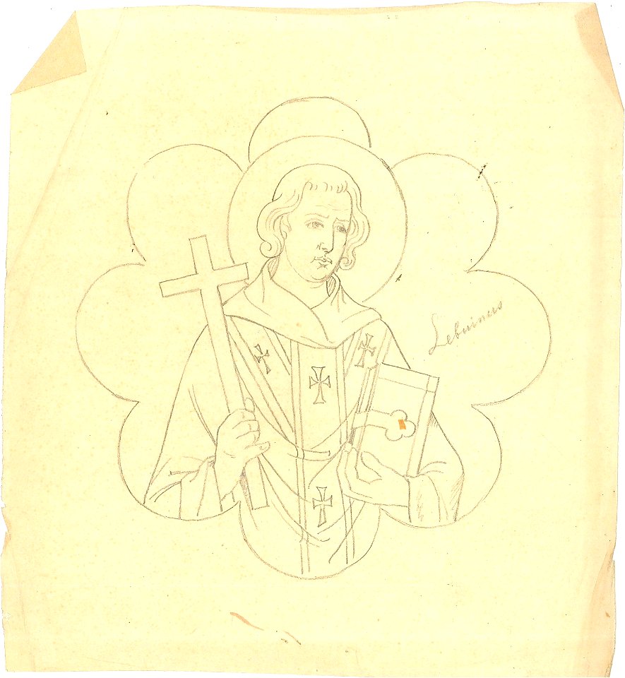 Design for a Saint Lebuinus by Kunstwerkplaatsen Cuypers & Co. Cuypershuis 0682s
