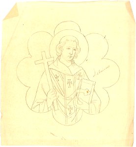 Design for a Saint Lebuinus by Kunstwerkplaatsen Cuypers & Co. Cuypershuis 0682s