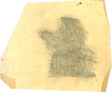 Design for a Pietà by Kunstwerkplaatsen Cuypers & Co. Cuypershuis 0682p