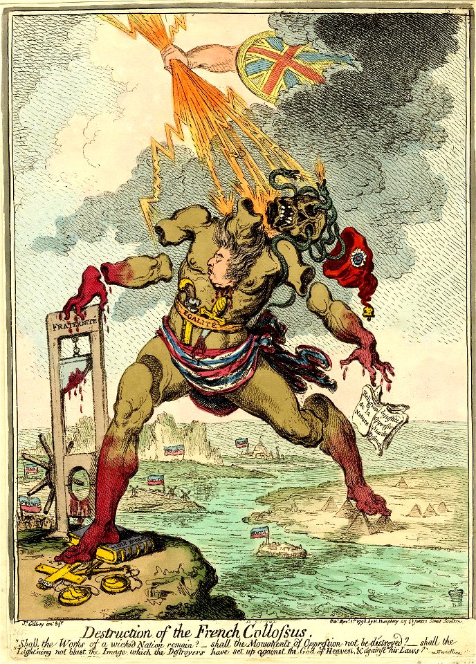 Destruction of the French Collossus (BM 1851,0901.942)