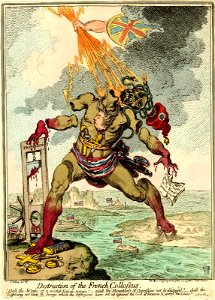 Destruction of the French Collossus (BM 1851,0901.942)
