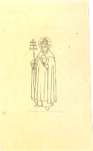 Design for a Saint Pope (3) by Kunstwerkplaatsen Cuypers & Co. Cuypershuis 0682v