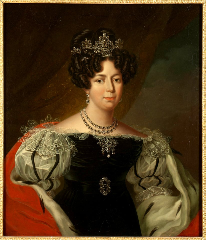Desideria, 1777-1860, drottning av Sverige och Norge (Fredric Westin) - Nationalmuseum - 15091