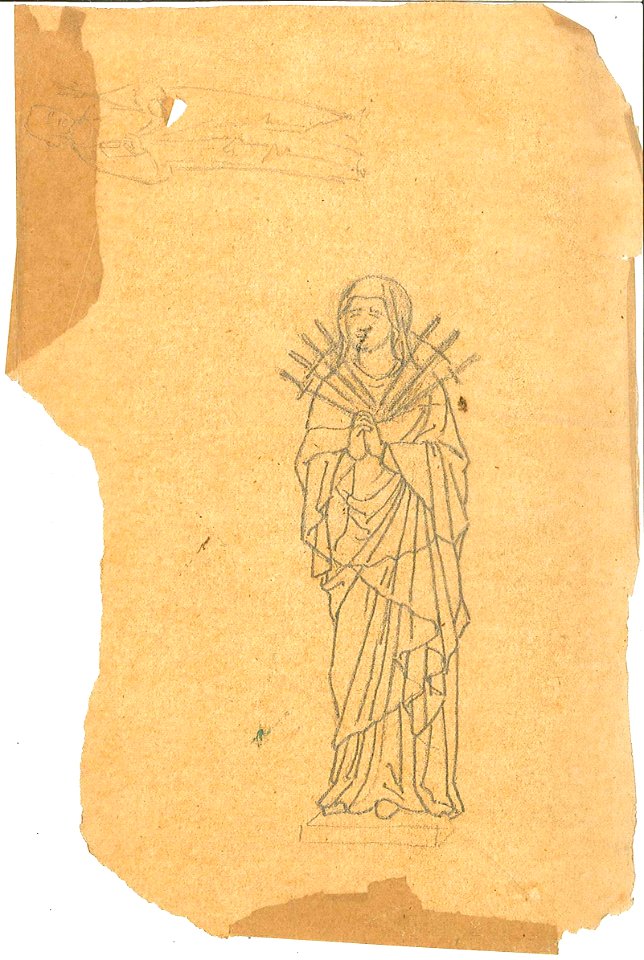 Design for an Our Lady of Sorrows by Kunstwerkplaatsen Cuypers & Co. Cuypershuis 0682d