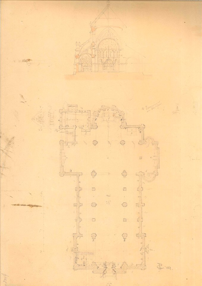 Design for a Church by Pierre Cuypers Cuypershuis 0524