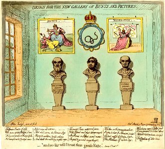 Design for the new gallery of busts and pictures. (BM 1851,0901.585)