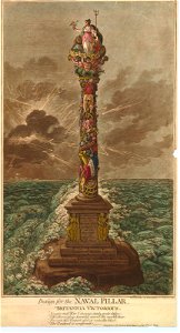 Design for the Naval Pillar. (BM 1868,0808.10385)