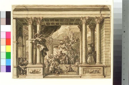 Design for the west wall (second project) RMG PY3348