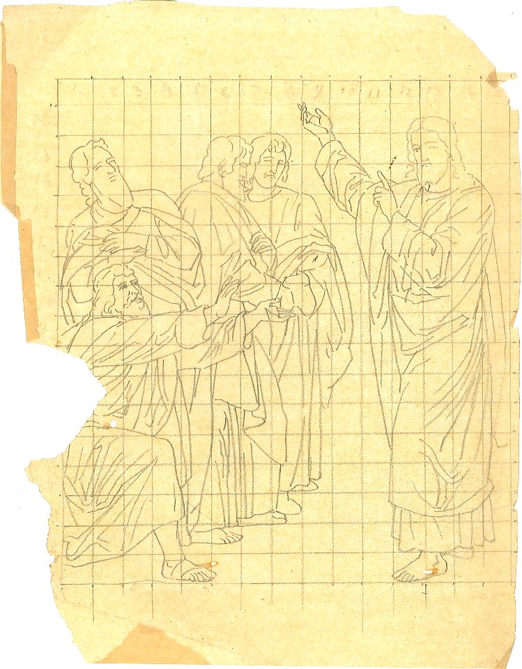 Design for a Road to Emmaus by Kunstwerkplaatsen Cuypers & Co. Cuypershuis 0682w