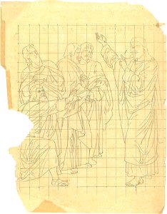 Design for a Road to Emmaus by Kunstwerkplaatsen Cuypers & Co. Cuypershuis 0682w